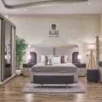 غرفة نوم بيضاوي - غرفة نوم رصاصي