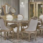 غرفة سفرة زهور - اوضه سفره كامله