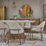 غرفة سفرة أوربت - سفرة رمادي