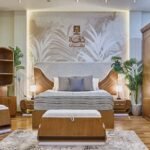 غرفة نوم تيتانيك – غرفة نوم ابيض وخشبي