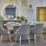 غرفة سفرة فيكتوريا - سفرة رصاصي