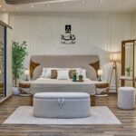 غرفة نوم جيانولة -  غرفة نوم بيضاء مودرن