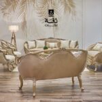 صالون لمسه - صالون كلاسيك مدهب فرنساوى