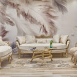 صالون ريشه - صالون ابيض