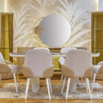 غرفة سفرة مسك - اشكال سفرة مودرن