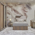 غرفة اطفال ماتريكس - غرفة شبابي مودرن