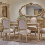 غرفة سفرة تاج الملكة - سفرة نيو كلاسيك