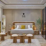 غرفة نوم ماستر مودرن مناسبة لغرف النوم الكبيرة