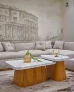ركنة مودرن بألوان عصرية وتنجيد أنيق