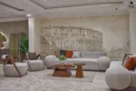 انتريه مودرن بتصميم مميز للمنزل