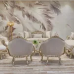 صالون نيو كلاسيك بتصميم مميز