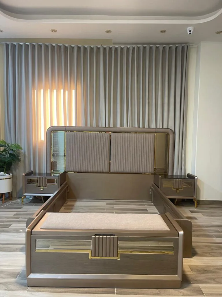 أجمل غرف نوم كاملة بالدولاب والتسريحة 2025 أجمل غرف نوم كاملة بالدولاب والتسريحة 2025